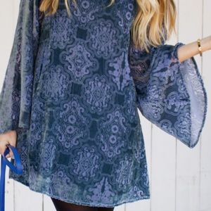 Show Me Your MuMu Bell Sleeve Dress